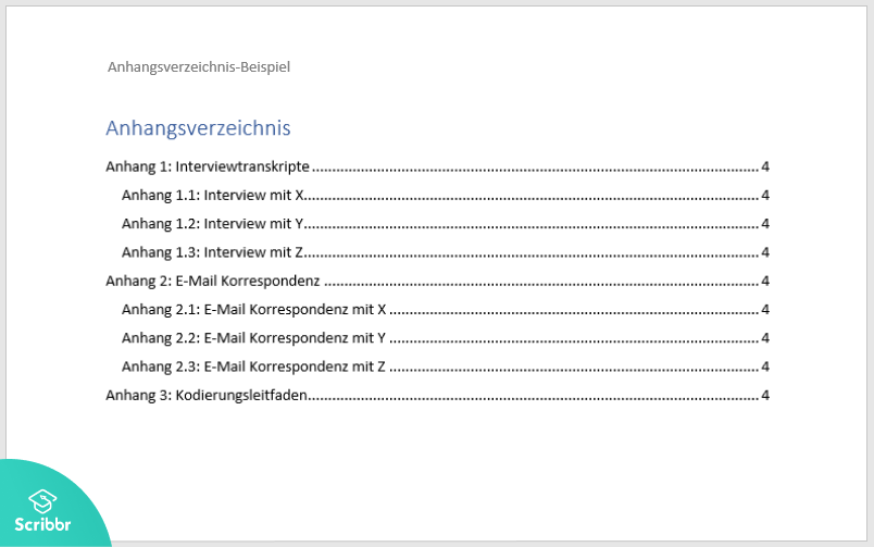 anhangsverzeichnis-word-scribbr